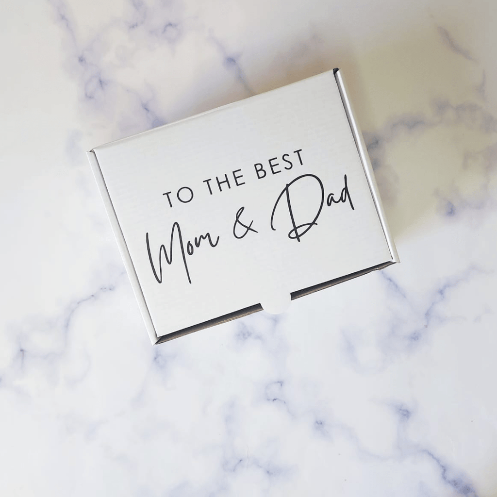 Hello Grandma & Grandpa Pregnancy Announcement Gift Box
