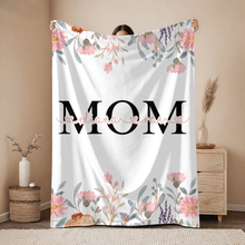 Load image into Gallery viewer, Personalised Mother&#39;s Day Blanket | Mother&#39;s Day
