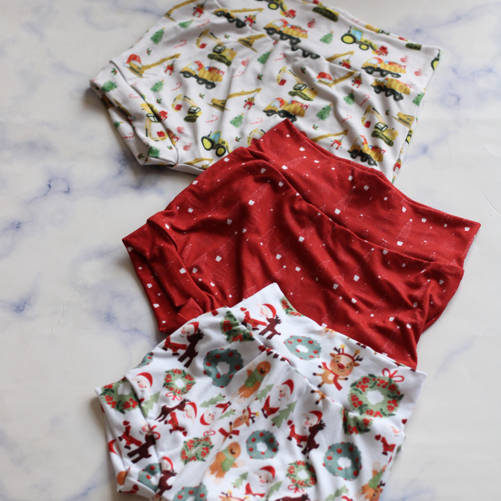 Christmas Bummie Shorts