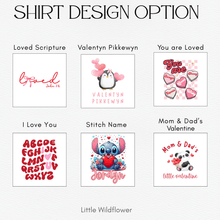Load image into Gallery viewer, Girls Valentine's Day Kids Shirt
