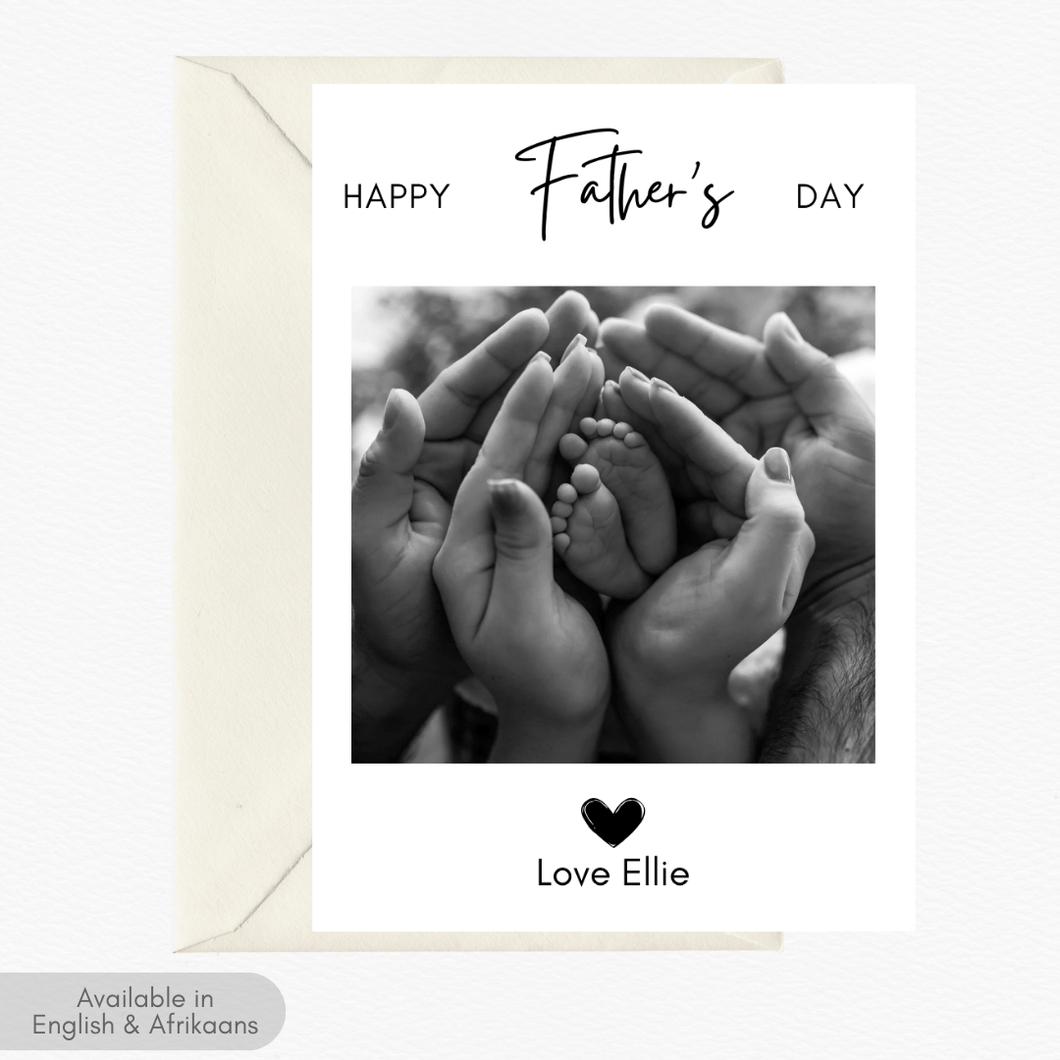 Personalised Father's Day Card | Father's Day