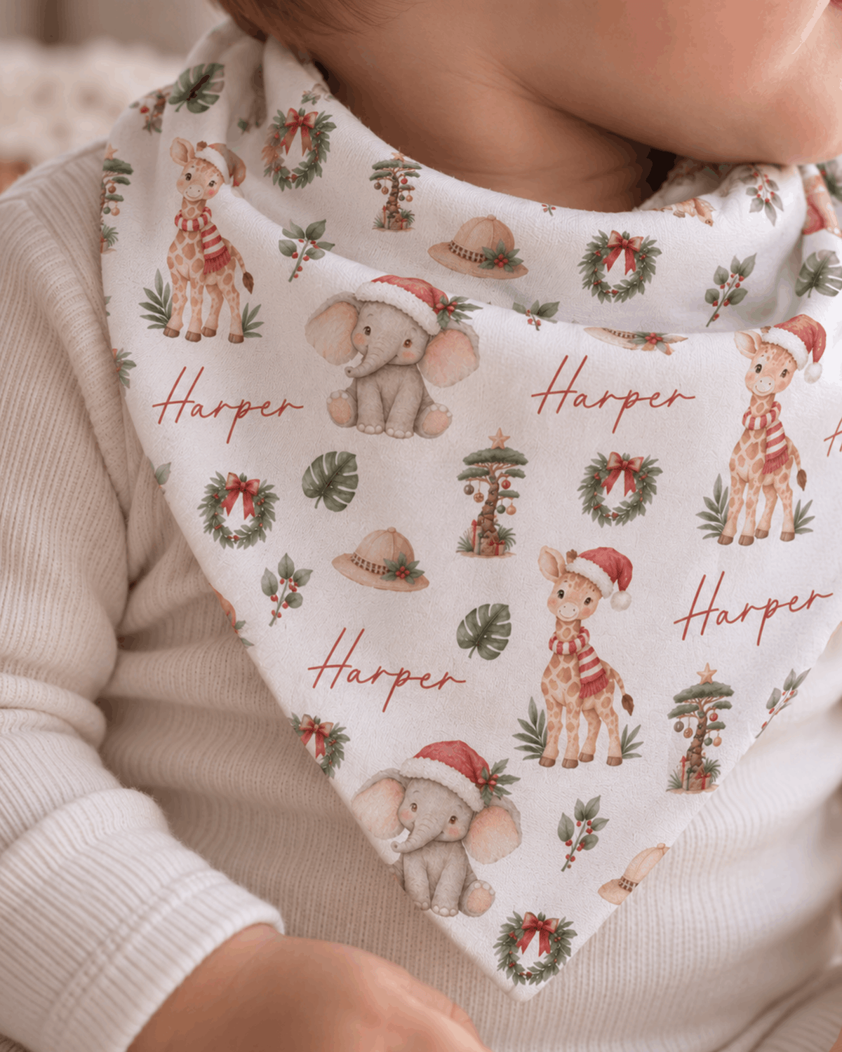 Personalised Christmas Bib | Christmas
