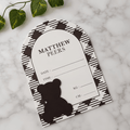 Bear Birth Announcement Plaque