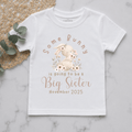 Some Bunny Is Going To Be A Big Sister Personalised Pregnancy Announcement Kids Shirt