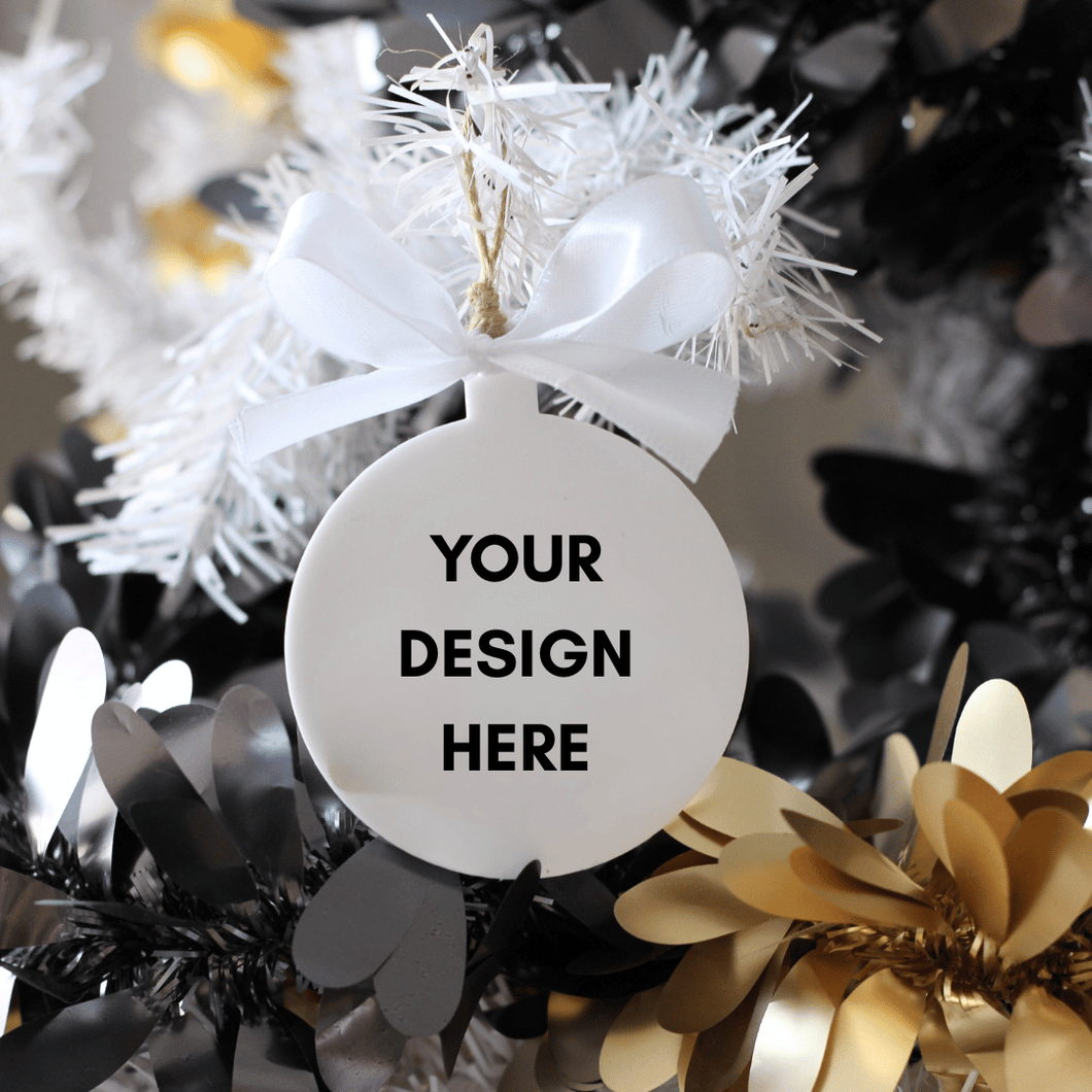 Custom Acrylic Ornament