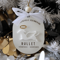 Pet Memorial Wooden Ornament