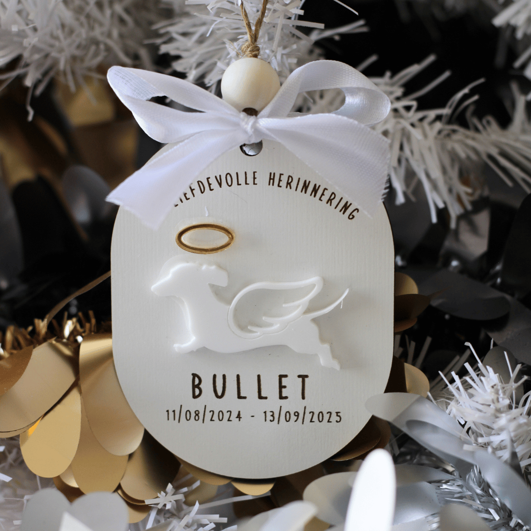Pet Memorial Wooden Ornament