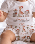 Safari Personalised 3 Piece Christmas Outfit | Christmas