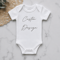 Custom Personalised Baby Onesie