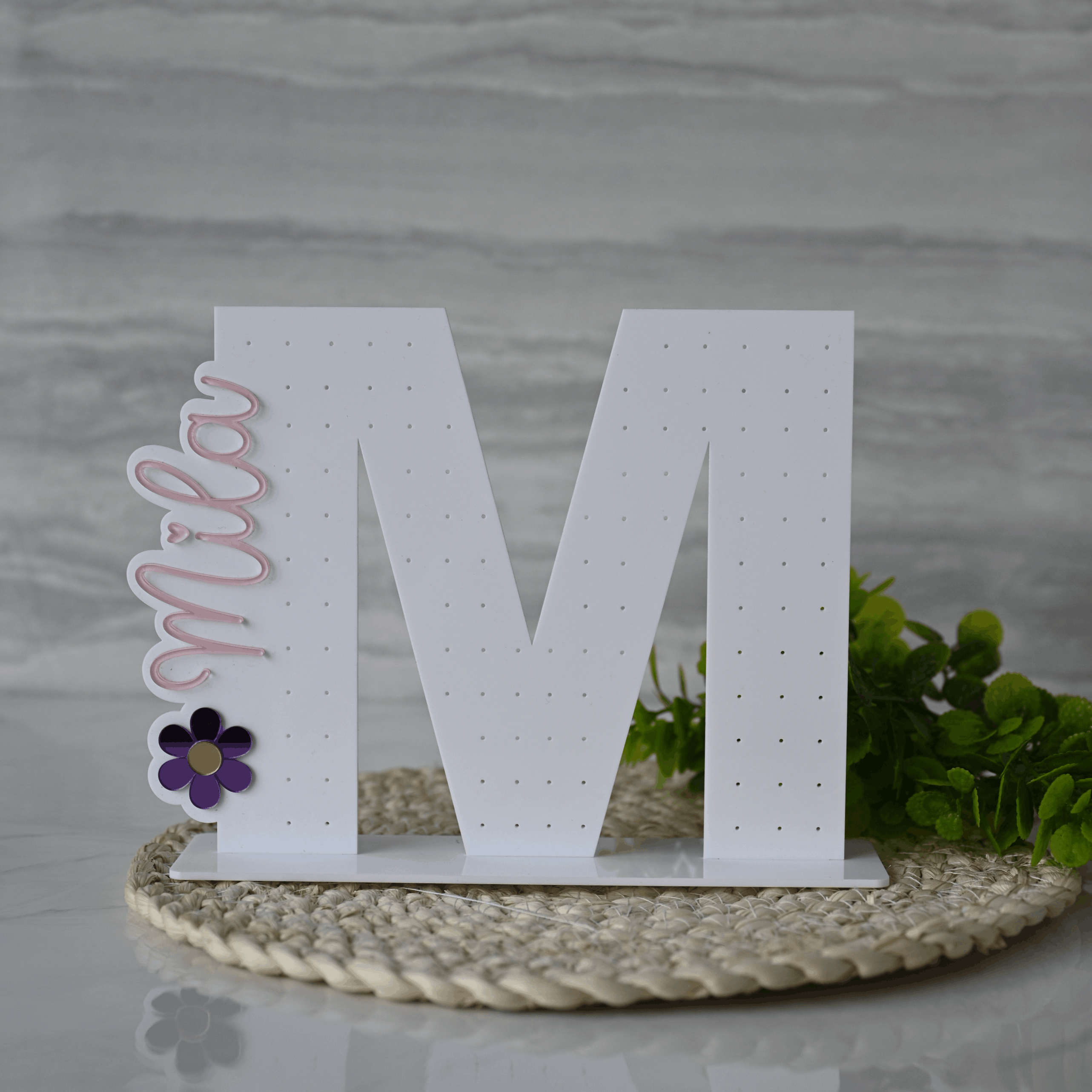 Personalised Earring Holder