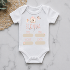 Fairy Personalised Birth Announcement Onesie