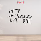 Wooden Name Signs