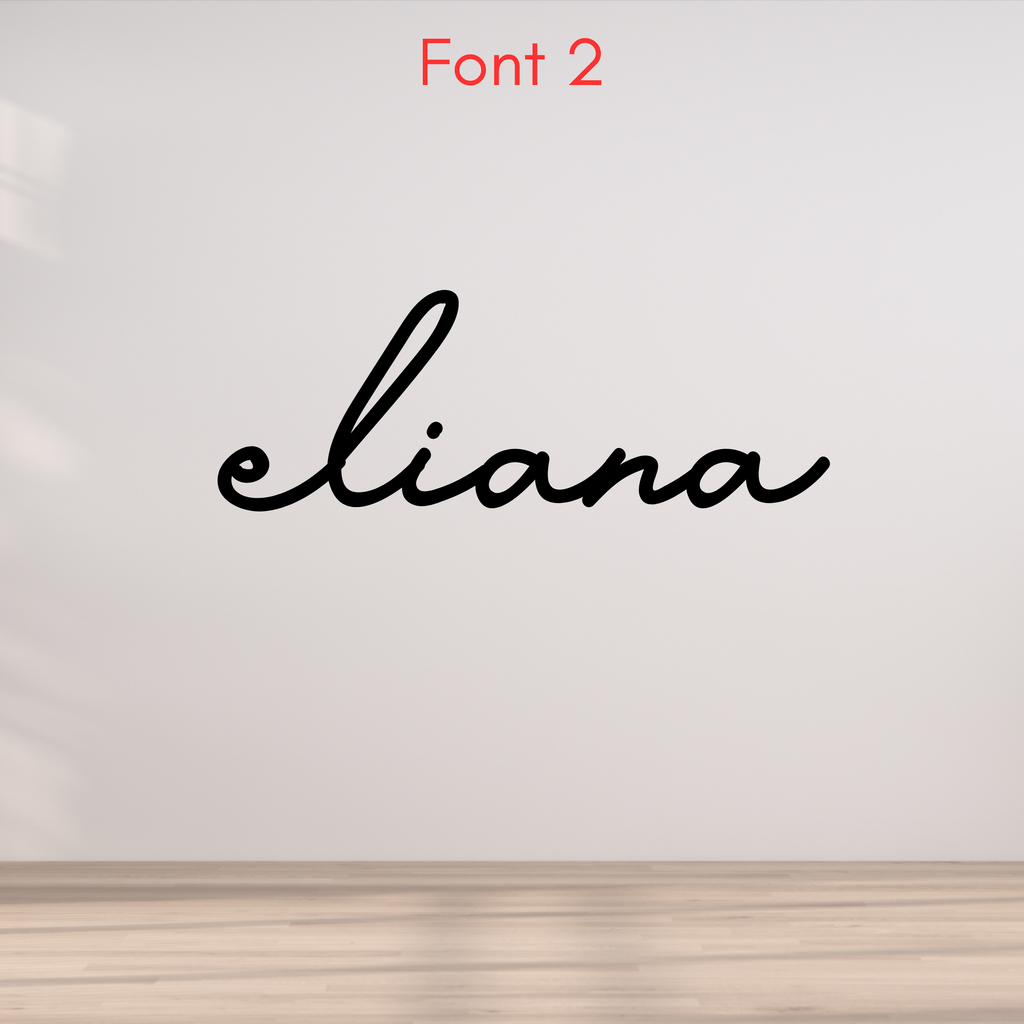 Wooden Name Signs
