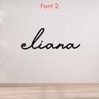 Wooden Name Signs