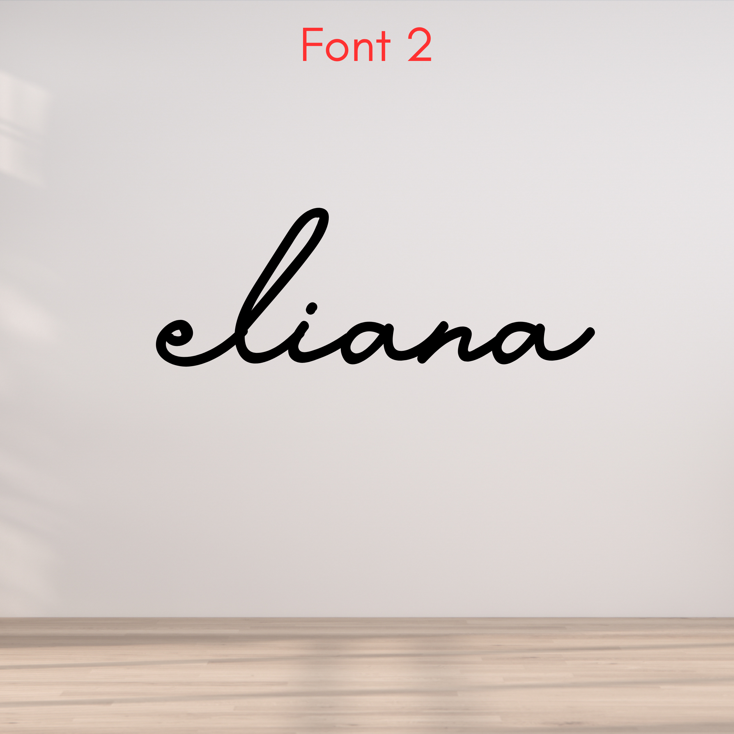 Wooden Name Signs