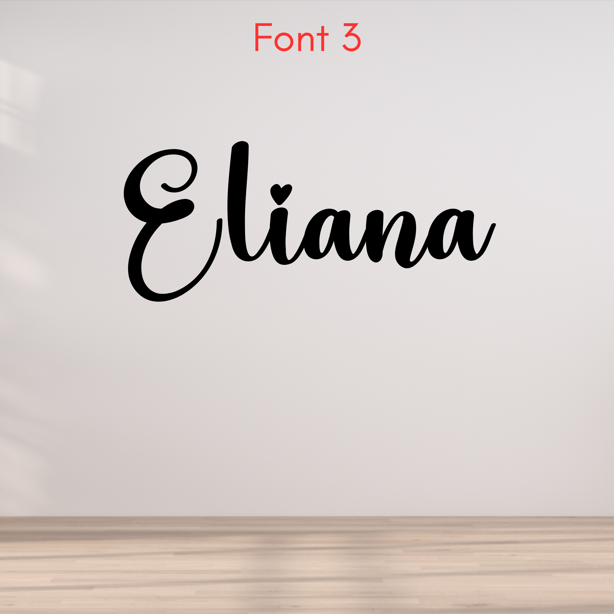 Wooden Name Signs