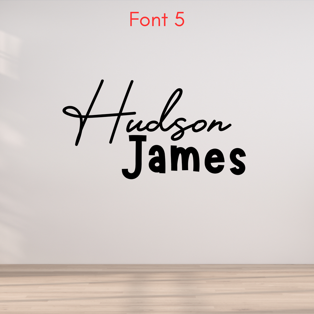 Wooden Name Signs