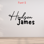 Wooden Name Signs