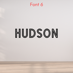 Wooden Name Signs