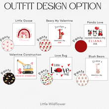 Load image into Gallery viewer, 3 Piece Valentine's Day Outfit
