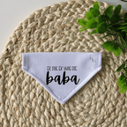 I Thought I Was The Baby Personalised Pregnancy Announcement Dog Bandana