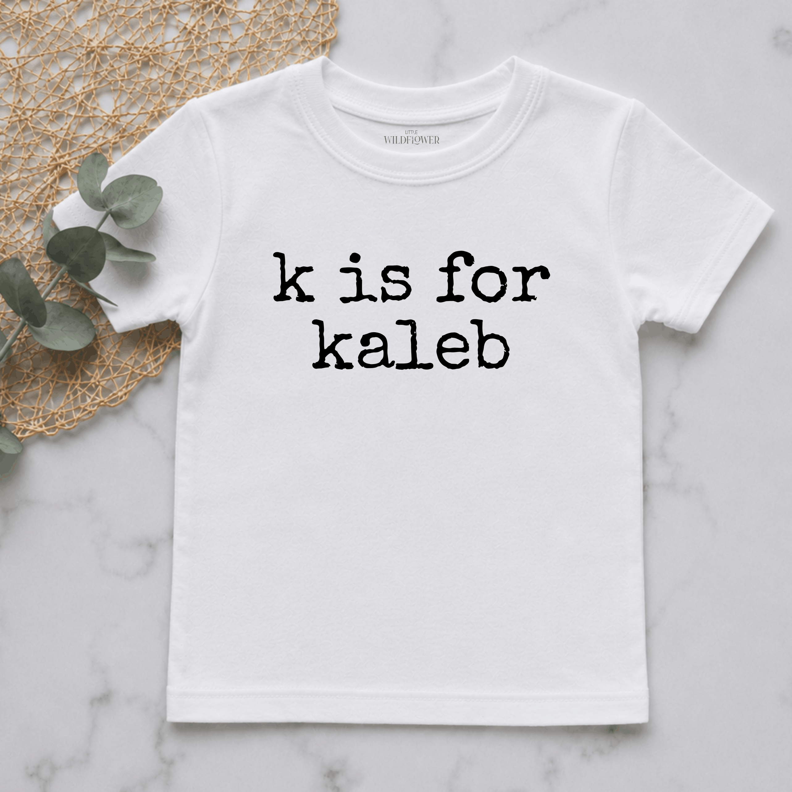 N Is For Name Kids T-Shirt