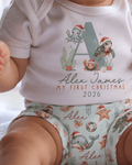 Ocean Personalised 3 Piece Christmas Outfit | Christmas