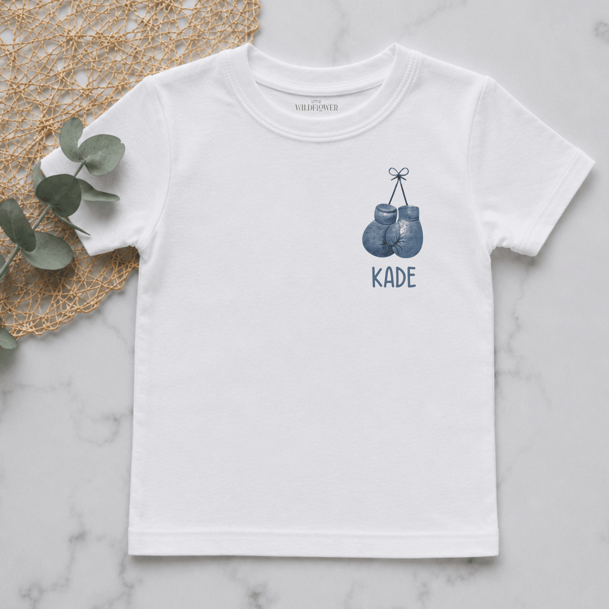Personalised Boxing Name Kids T-Shirt