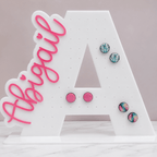 Personalised Earring Holder