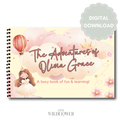 Personalised Printable Princess Activity Book | Digital
