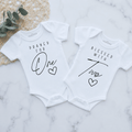 Prayed For One Blessed With Two Twin Set Personalised Onesie