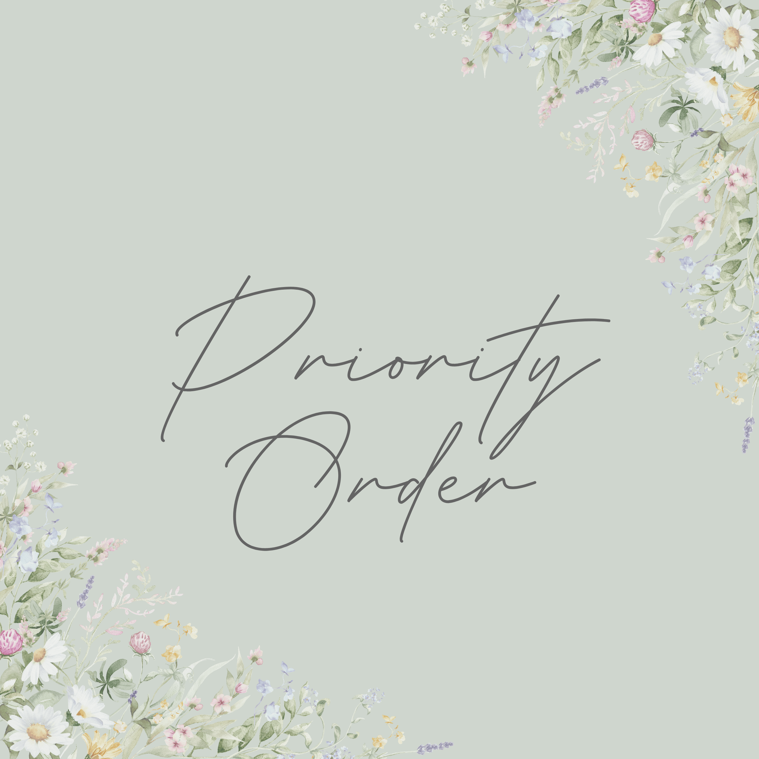 Priority Order