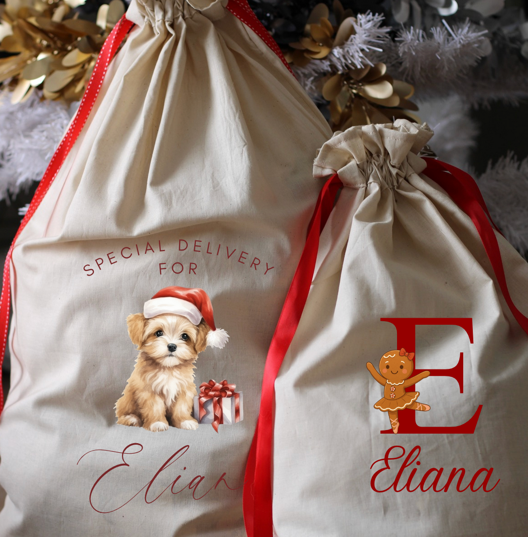 Personalised Santa Sacks