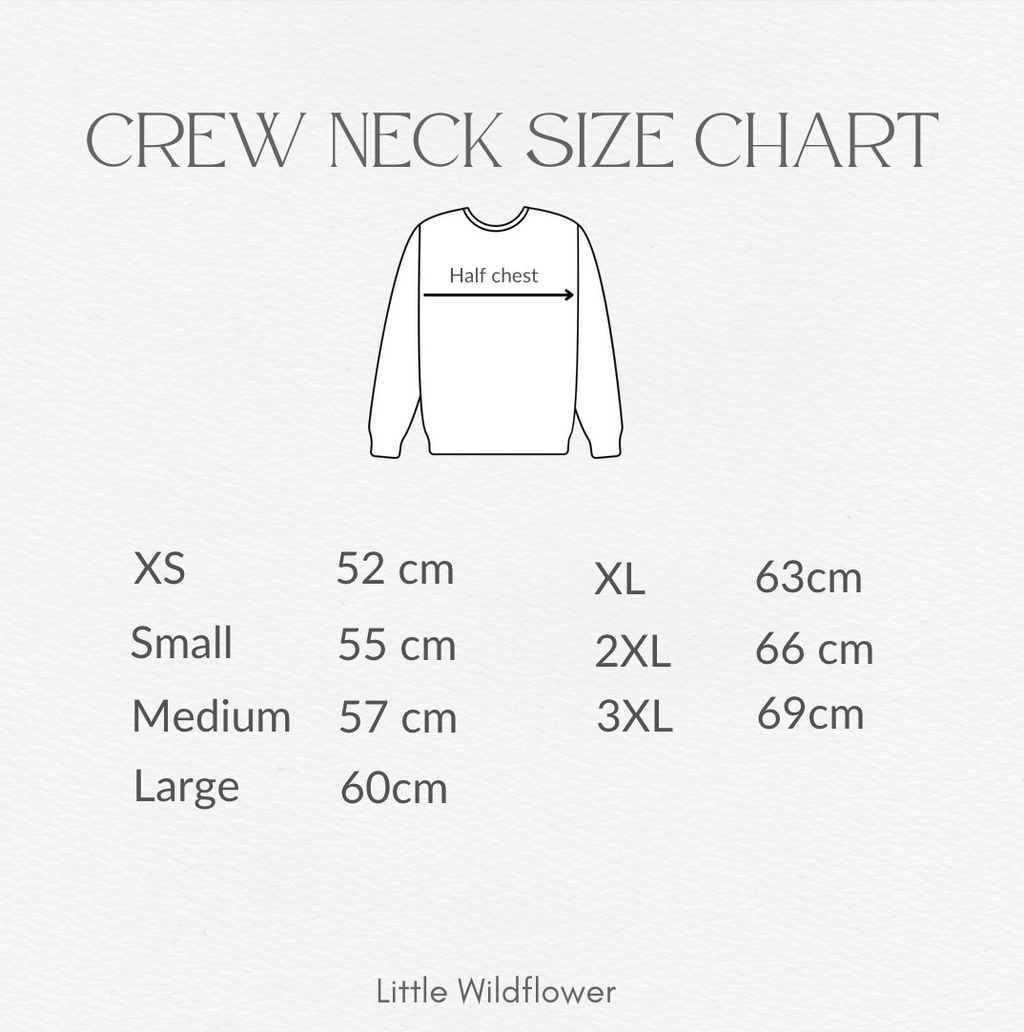 Personalised Line Drawing Crew Neck