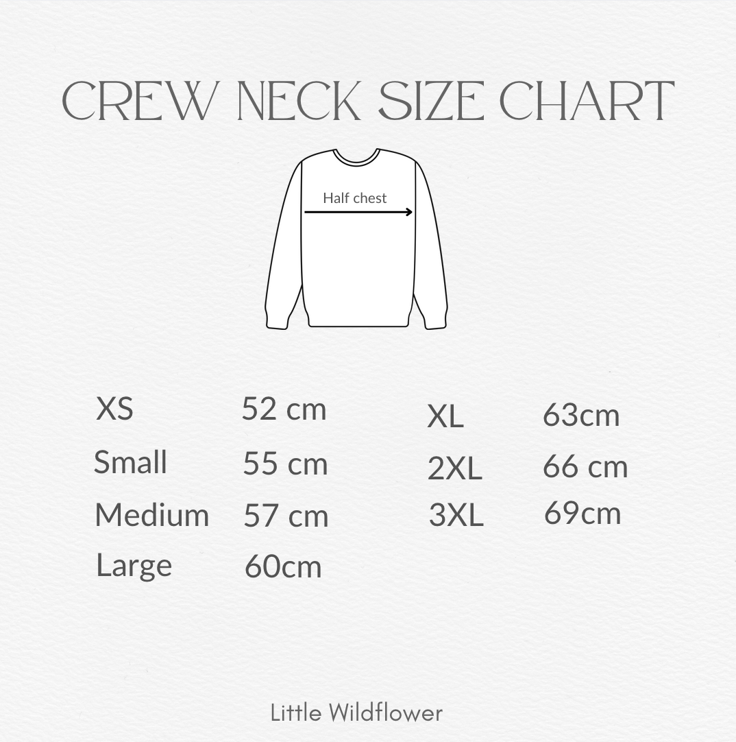 Personalised Line Drawing Crew Neck