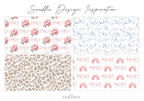 Personalised Swaddle Set