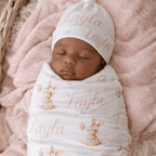Personalised Swaddle Set
