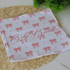 Personalised Baby Wash Cloth