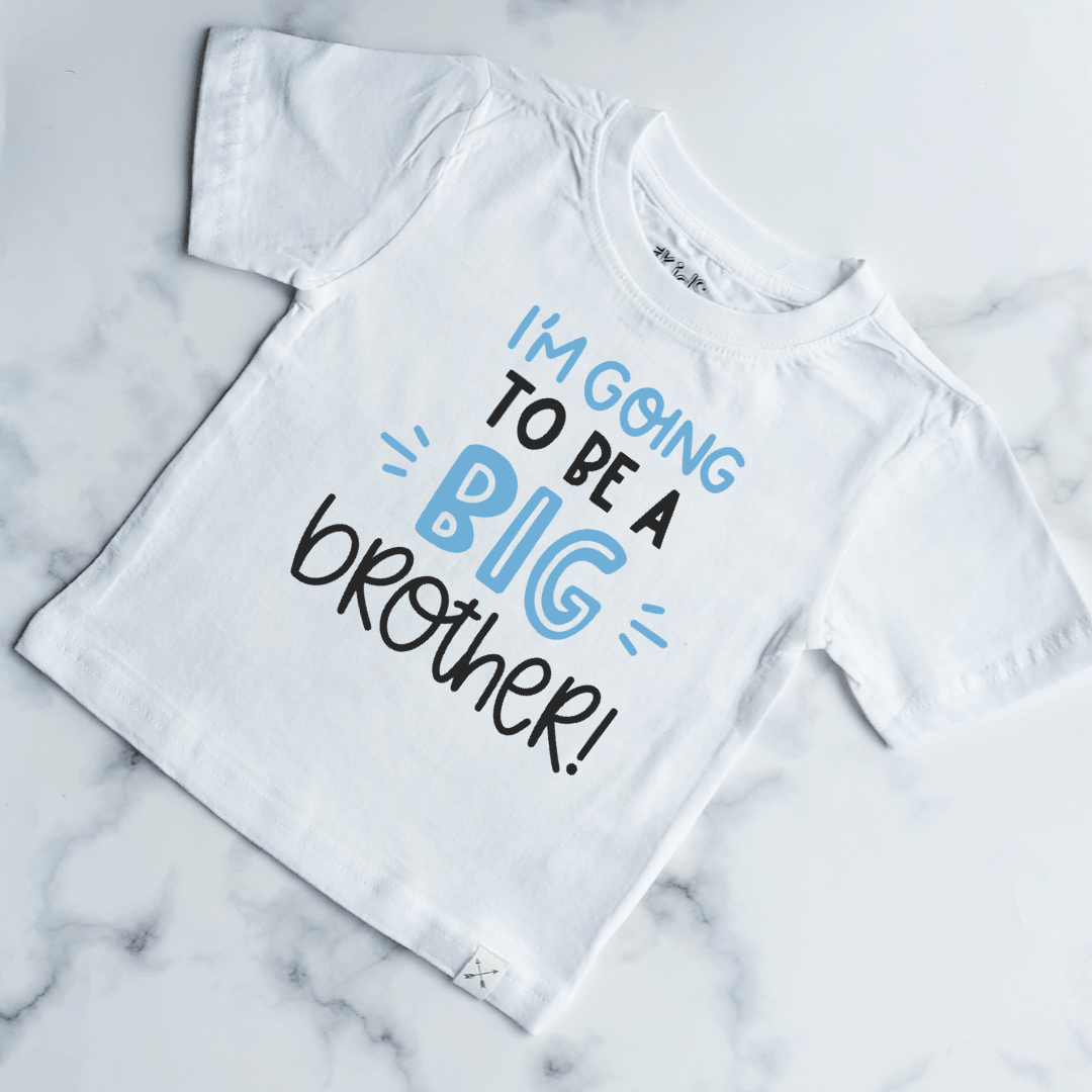 Going to be a Big Brother Kids Shirt Little Wildflower South Africa